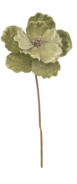 Christmas Poppy Blossom Pick - Boutique Bella BellaChristmas Decor