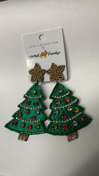 Christmas Tree Earrings - Boutique Bella BellaChristmas Earrings