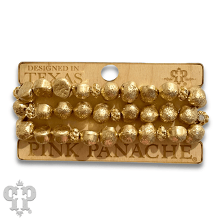 Chunky nugget bead bracelet - Boutique Bella BellaBracelets