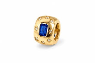 Chunky Sapphire Spacer Charm - Boutique Bella BellaCharm