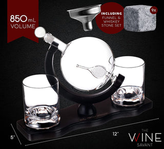 Tennis Whisky Decanter Premium Barware Gift Elegant Drinkware Collection