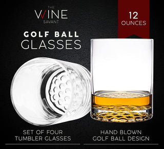Golf Club Whiskey Decanter Premium Barware Gift Elegant Drinkware Collection