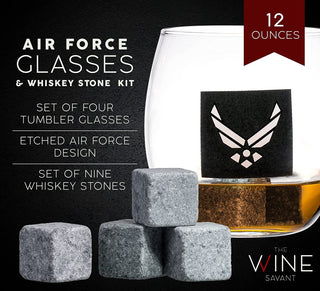 Airforce Whisky Decanter Premium Barware Gift Elegant Drinkware Collection