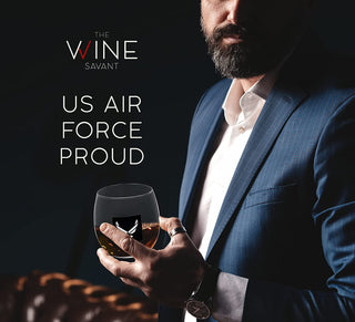 Airforce Whisky Decanter Premium Barware Gift Elegant Drinkware Collection