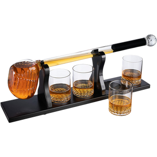 Golf Club Whiskey Decanter Premium Barware Gift Elegant Drinkware Collection