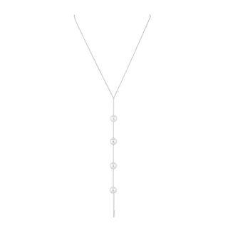 Cindy Pearl Lariat - Boutique Bella BellaNecklaces