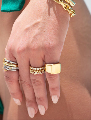 Claire Eternity Ring - Boutique Bella BellaRing