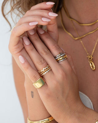 Claire Eternity Ring - Boutique Bella BellaRing