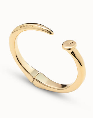 Clavo Gold - Nail shaped bangle bracelet - Boutique Bella BellaUno de 50 - Bracelet