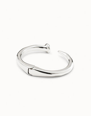 Clavo Silver - Nail shaped bangle bracelet - Boutique Bella BellaUno de 50 - Bracelet