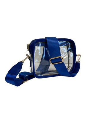 Clear Bag - Blue - Boutique Bella BellaDistress