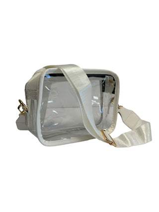 Clear Bag - White - Boutique Bella BellaDistress