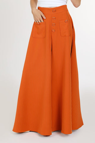 Clementine Pinstripe Pants - Boutique Bella BellaPants