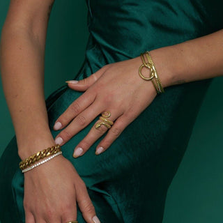 Cleo Snake Ring - Boutique Bella BellaRing