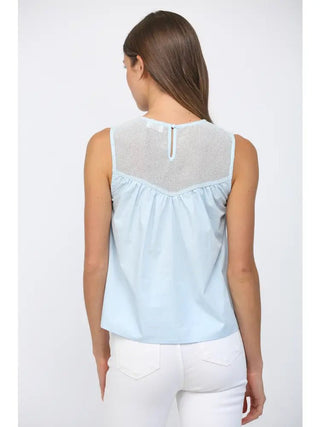 Cloud Nine Lace Tank - Boutique Bella BellaTank Top