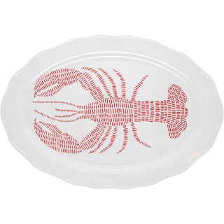 Coastal 20" Melamine Serving Tray - Boutique Bella BellaServing Platter