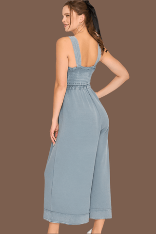 Coastal Breeze Jumpsuit - Boutique Bella Bella