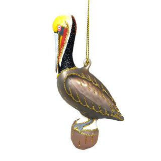 Coastal Pelican Holiday Ornament - Boutique Bella BellaOrnament