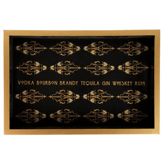Cocktail Deco Tray - Boutique Bella BellaServing Tray