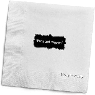 Cocktail Napkins – Please Leave by 9 PM - Boutique Bella BellaVinyl Sticker