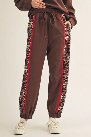 Cocoa Safari Sweatpants - Boutique Bella Bellasweatpants