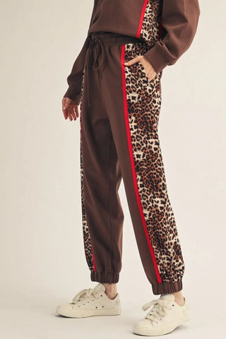 Cocoa Safari Sweatpants - Boutique Bella Bellasweatpants