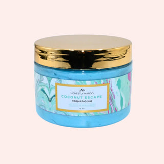 Coconut Escape Whipped Body Soap - Boutique Bella BellaBody Wash