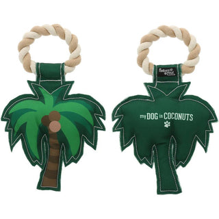 Coconuts 10" Canvas Dog Toy - Boutique Bella BellaDog Toy
