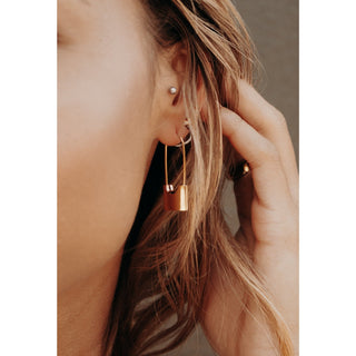 Codie Lock Earrings - Boutique Bella BellaEarring