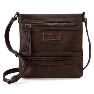 Coffee Wrangler Braided Concealed Carry Crossbody - Boutique Bella BellaPurses