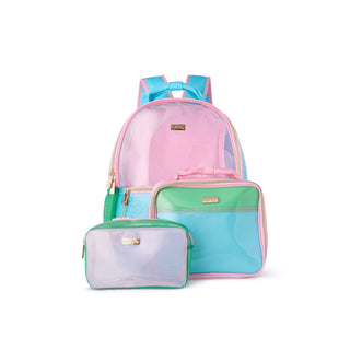 Color Block Jelly Backpack - Boutique Bella BellaBackpack