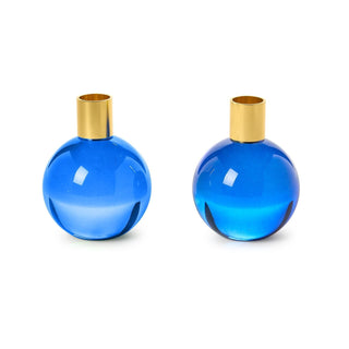 Color Pop Blue Candleholder - Boutique Bella BellaCandle Holder