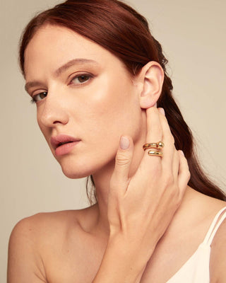 Comeback Ring - Gold - Boutique Bella BellaUno De 50 - Ring