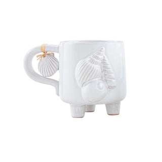 Conch Footed Sea Mug - Boutique Bella Bellamug