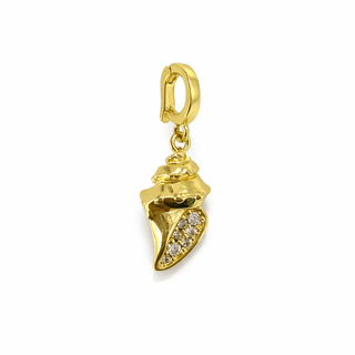 Conch Shell Charm - Boutique Bella Bella