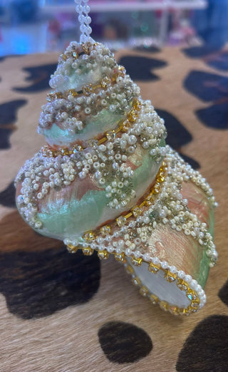 Conch Shell Ornament(Green) - Boutique Bella BellaChristmas Ornament