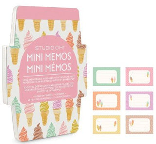 Cool & Creamy Mini Memos - Boutique Bella BellaNotepad
