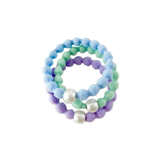 Cooper Pastel Hair Tie Set - Blue Multi - Boutique Bella BellaHair Tie