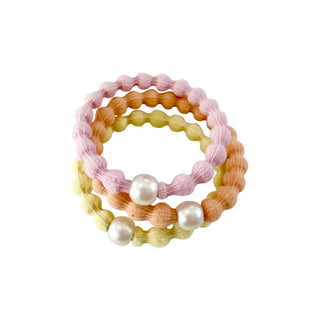 Cooper Pastel Hair Tie Set - Pink Multi - Boutique Bella BellaHair Tie