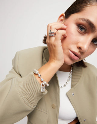 Copito de Nieve Bracelet - Small Silver - Boutique Bella BellaUno de 50 - Bracelet