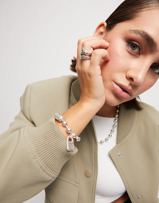 Copito de Nieve - Silver Bracelet - Boutique Bella BellaBracelet