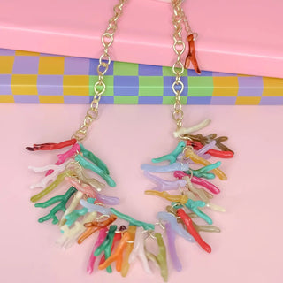 Coral Crush Necklace - Boutique Bella BellaNECKLACE