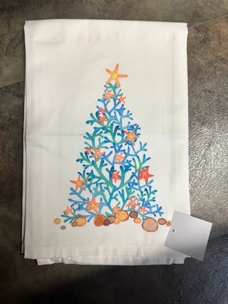 Coral tree Tea Towel - Boutique Bella BellaTea Towel