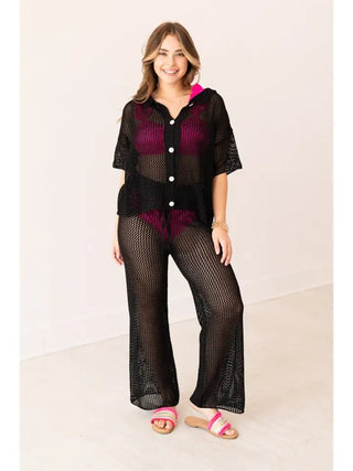 Cover Up Crochet Pants - Boutique Bella Bellacover up