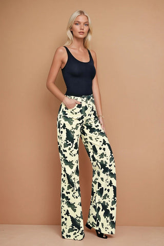 Cow Print Jeans - Boutique Bella BellaJeans
