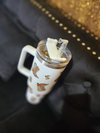 Cowboy Boot Tumbler 40oz - Boutique Bella BellaTumbler