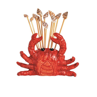 Crab Toothpick Caddy Set - Boutique Bella BellaUtensils