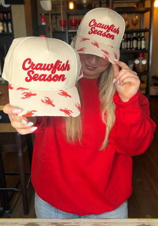 Crawfish Season Cap - Boutique Bella BellaBaseball Style Hats