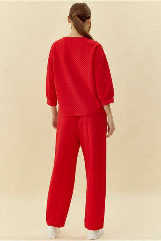 Crimson Cloud Red Set - Boutique Bella BellaSets