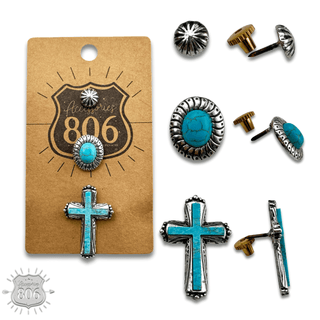 Cross hat pin set - Boutique Bella BellaHat Pins